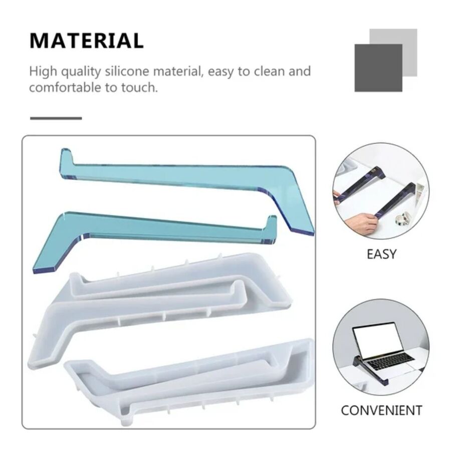 Molde silicona soporte notebook - 30074 C1