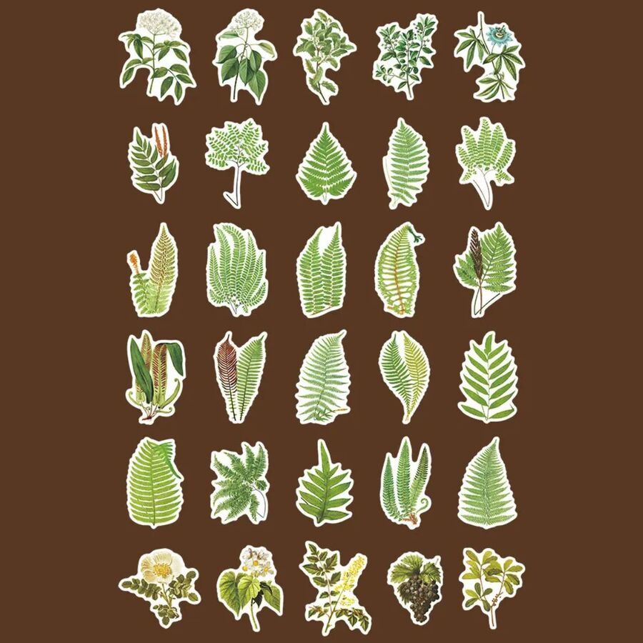 Sobre mix pegatinas flower