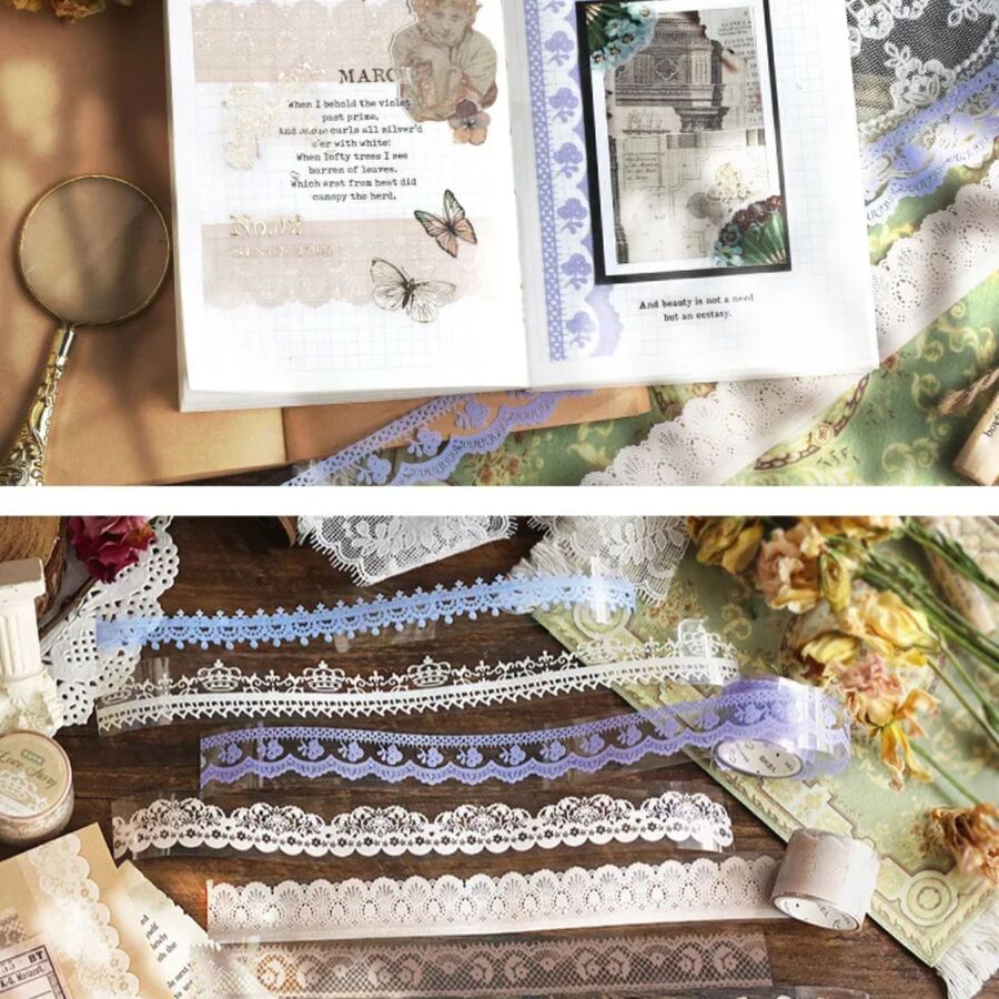 Washi Tape Puntillas