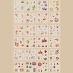 Caja grande pegatinas pet mariposas