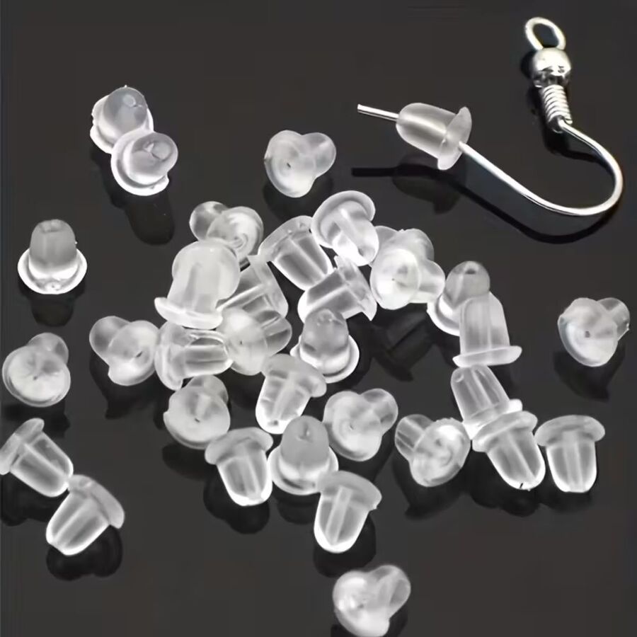 100 Tapon silicona goma  Para Caravana