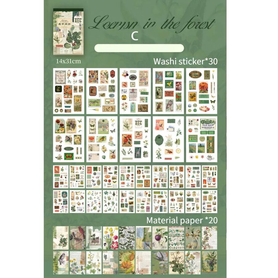 Cuaderno de stickers Y Papeles