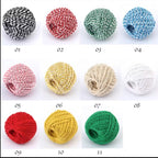 Rollo hilo bicolor baker twine 1.5mm