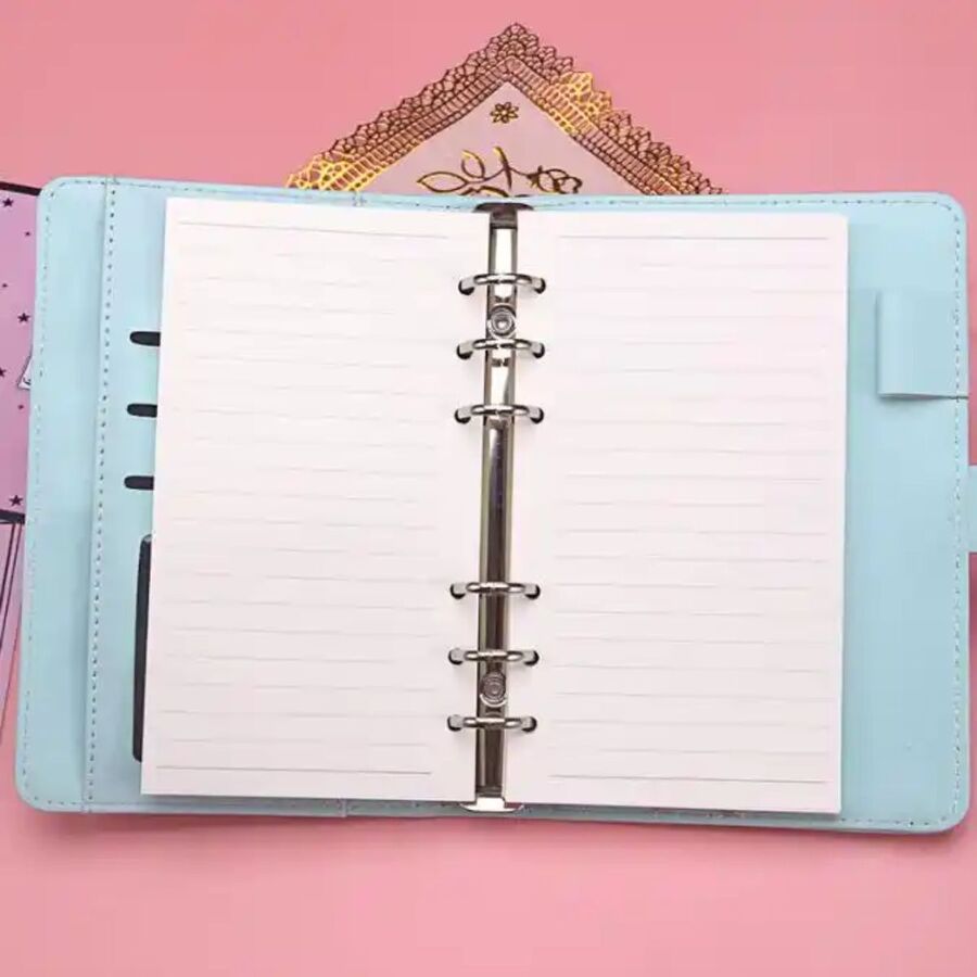 Planner cuaderno Rosado con combinacion