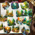 STICKERS BOSQUES PET