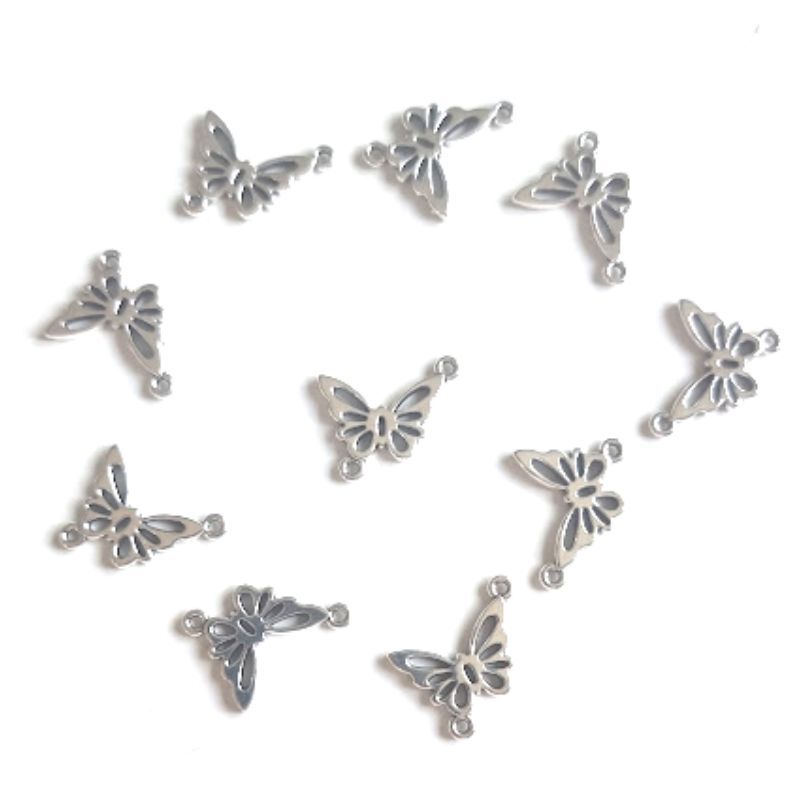 10 DIJE DOBLE MARIPOSA