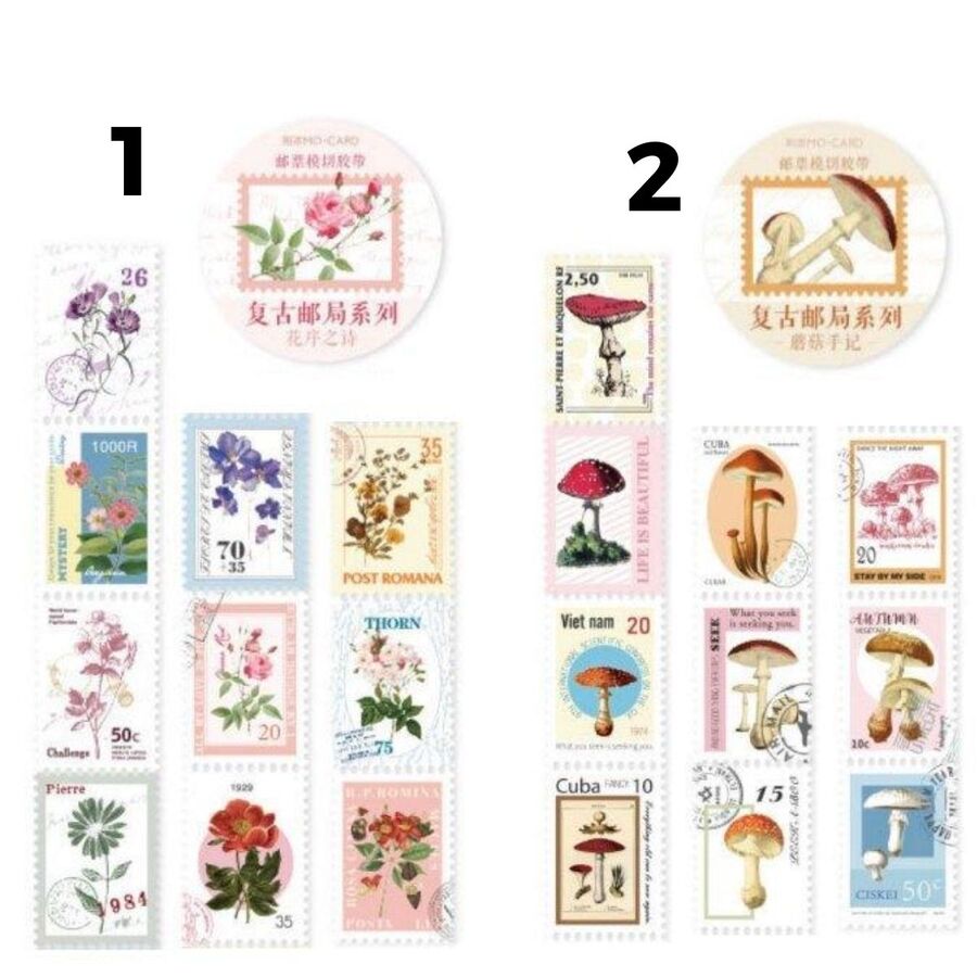 WASHI TAPE ESTAMPILLAS