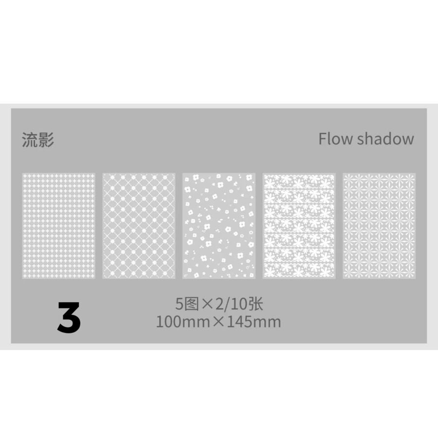 Papel vegetal con relieve