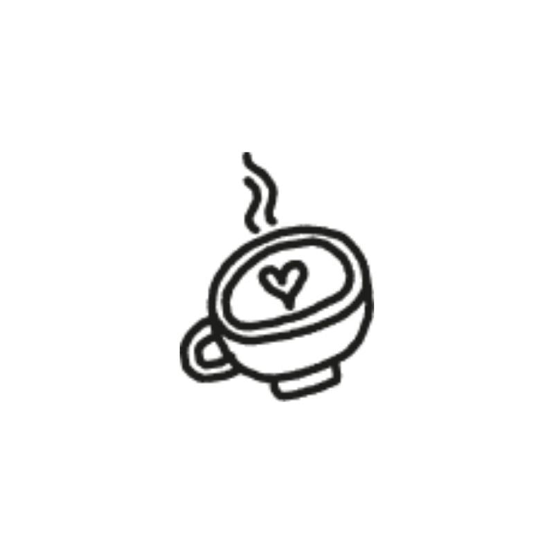 Sello Silicona Cafe