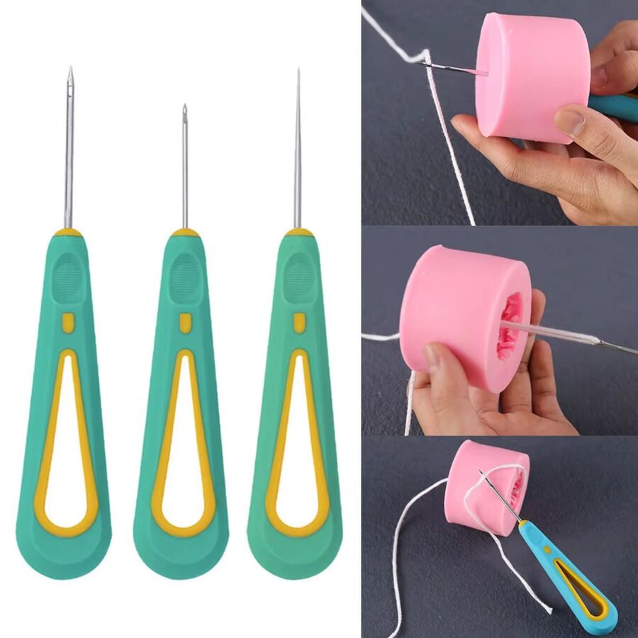 Perforador para velas pabilos