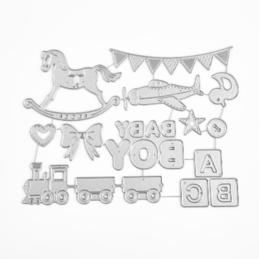 Troquel baby boy 29893