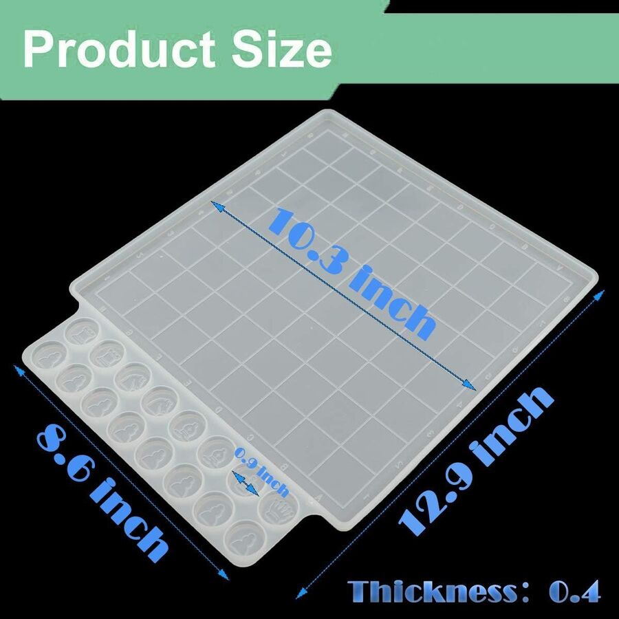 Molde de silicona ajedrez - 29730 C1