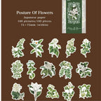 Sobre mix pegatinas flower