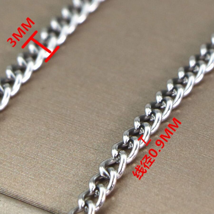 Cadena acero inox para bijou