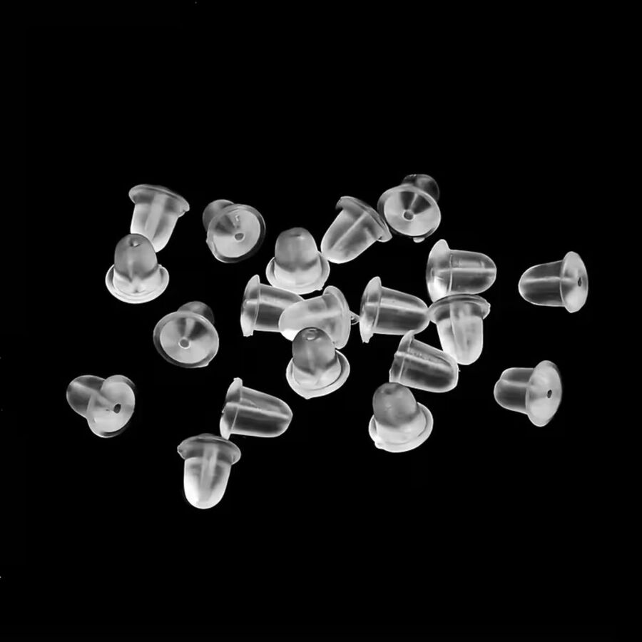 100 Tapon silicona goma  Para Caravana