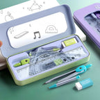 Set geometria en estuche metal