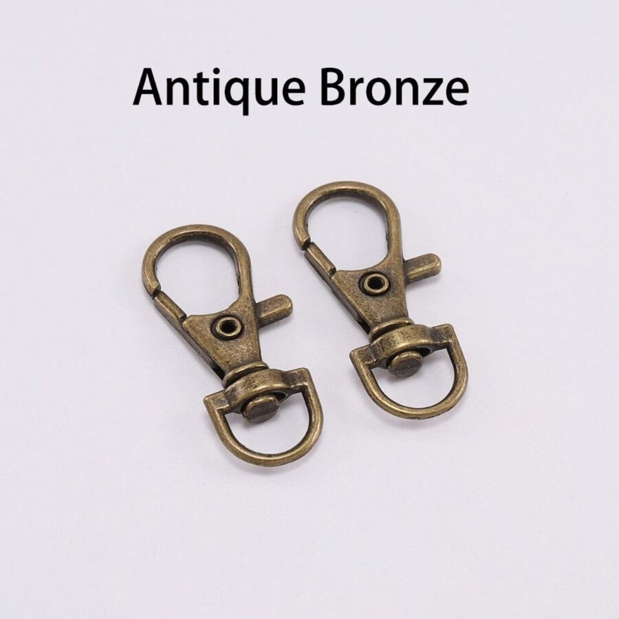 10 Mosqueton 36x16mm