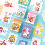 Mini libro pegatinas kawai 30580