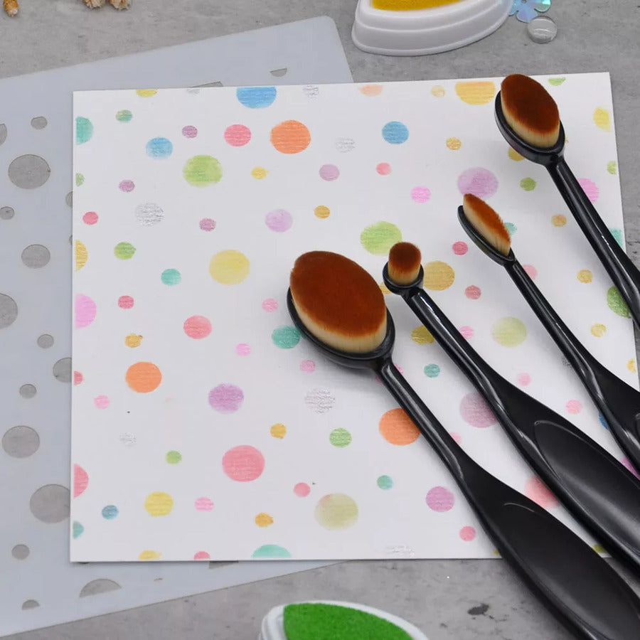 Set 4 aplicadores de tinta