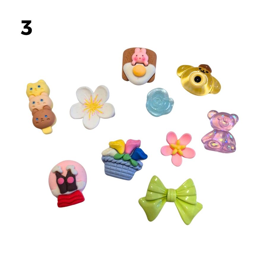 PACK 10 CHARMS SURTIDOS