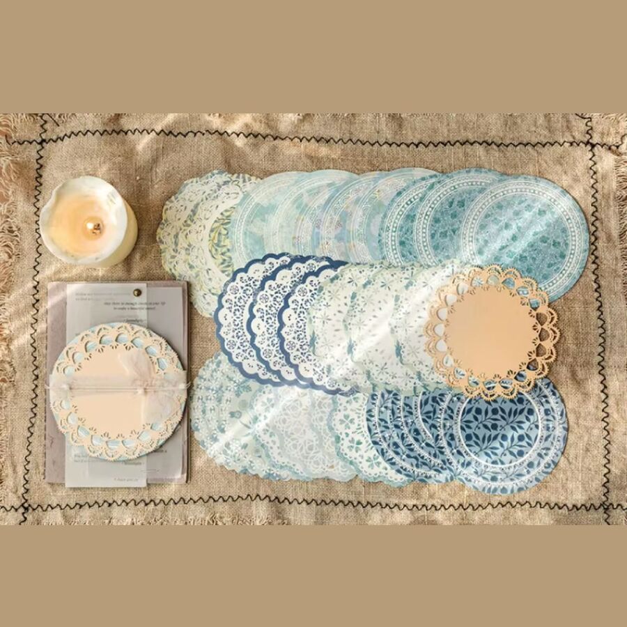 Set papel blondas 30771