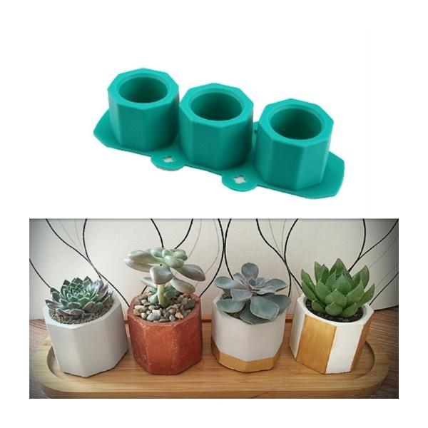 Molde De Silicona Macetas