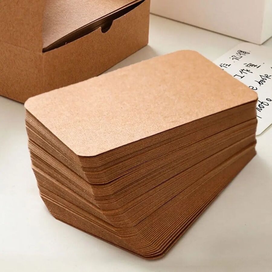 Caja 100 tarjetas para tags
