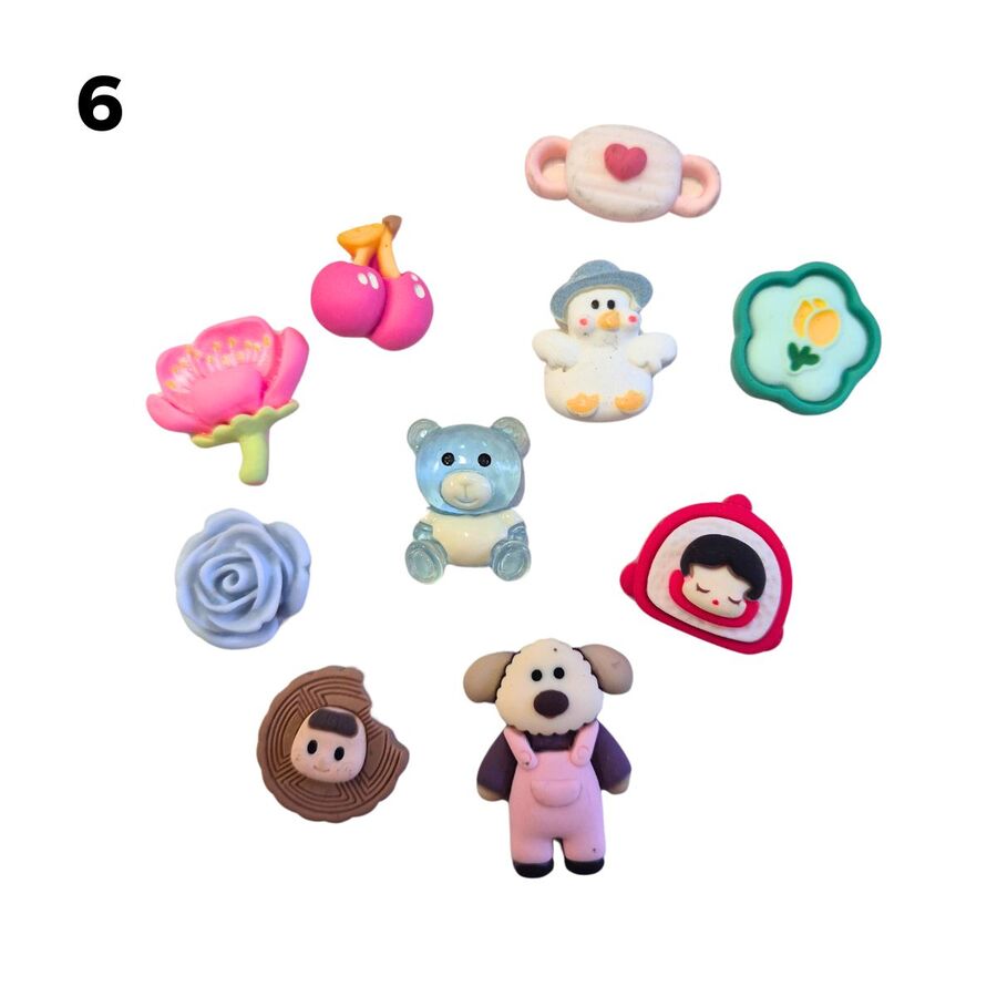 PACK 10 CHARMS SURTIDOS