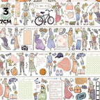 Cinta washi tape campesina