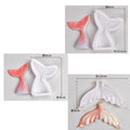 Molde de silicona Set colas de sirena