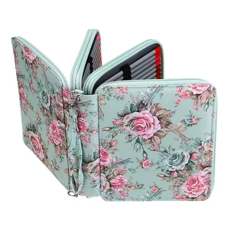 MEGA CARTUCHERA ECO CUERO