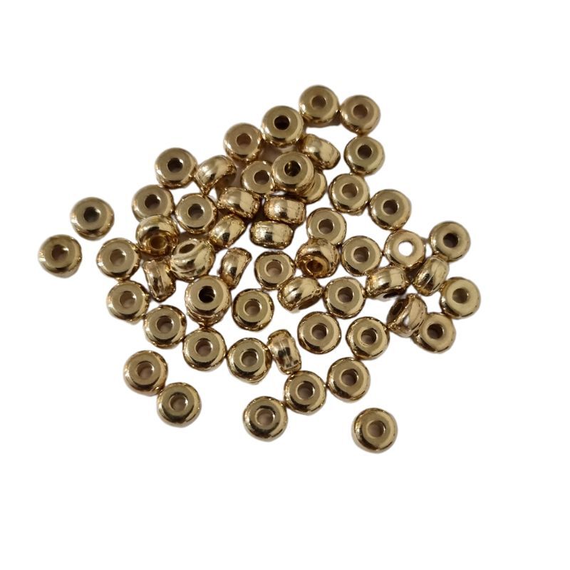 200 Separadores Dorados Plastico