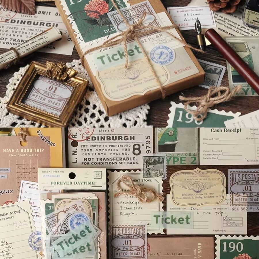 Set stickers y papeles colección DAY