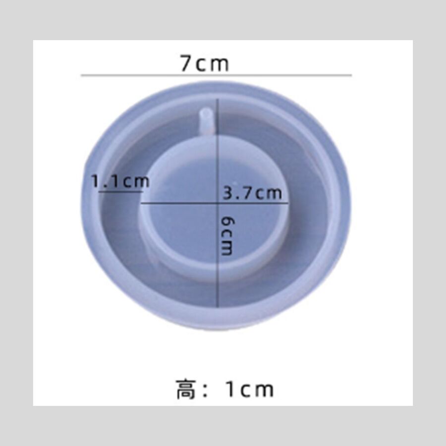 Molde de silicona Colgante Caravana Llaveros - 29599
