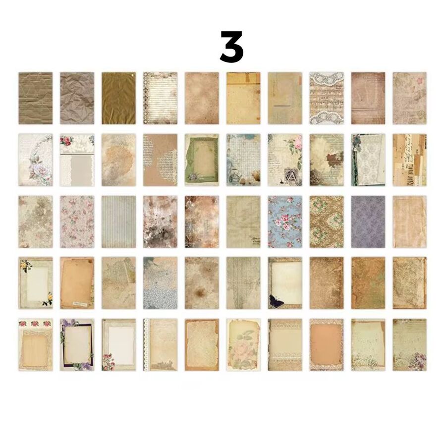 Libro de papeles decorados coleccion florales