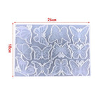 MOLDE SILICONA LLAVEROS MARIPOSAS