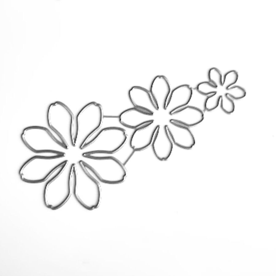 Troquel flor 29909