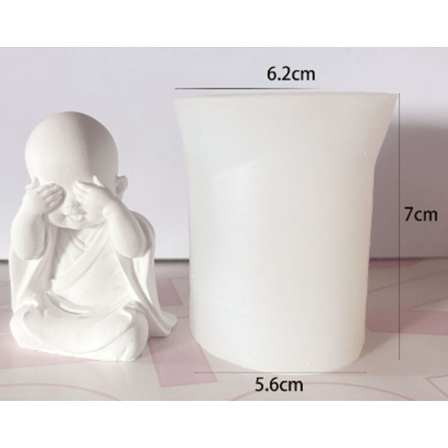 Molde de silicona buda - 29808