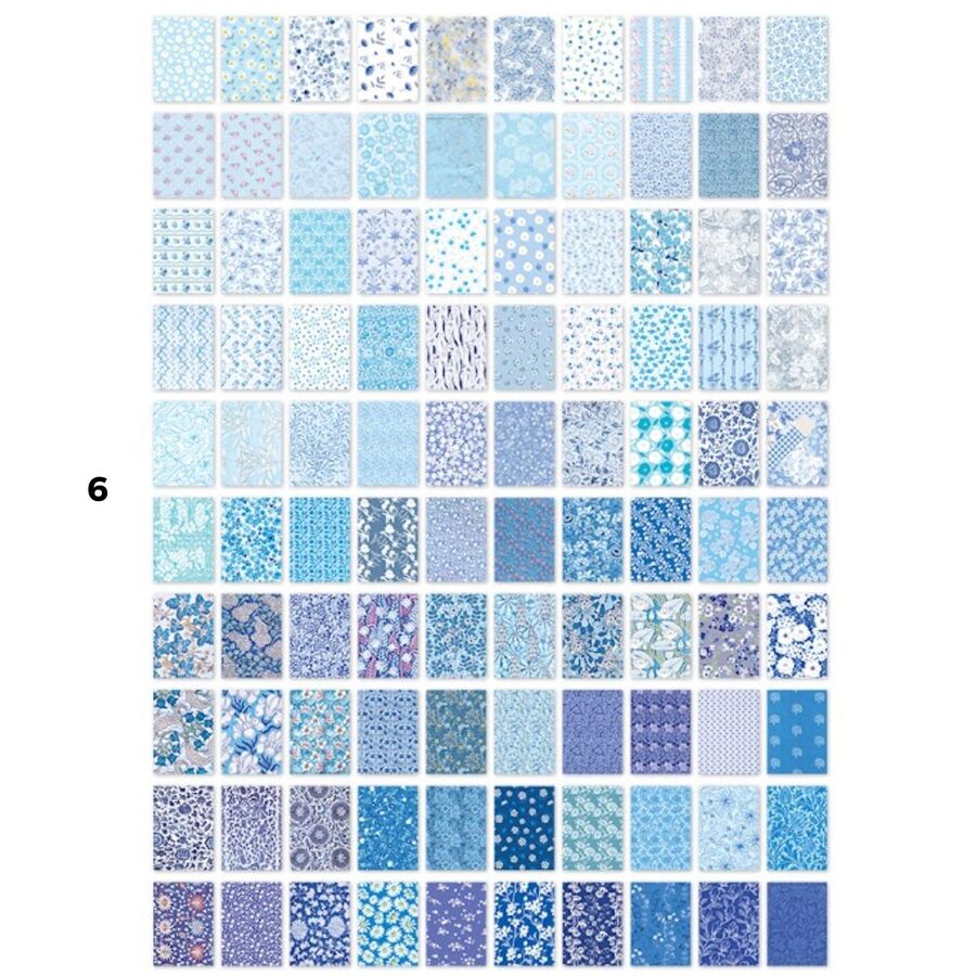 Libro 100 papeles florales