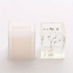 MOLDE DE SILICONA RECTANGULAR PARA MINI MACETA PORTA LAPIZ