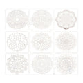 Set estencil 9pcs/set 30cm