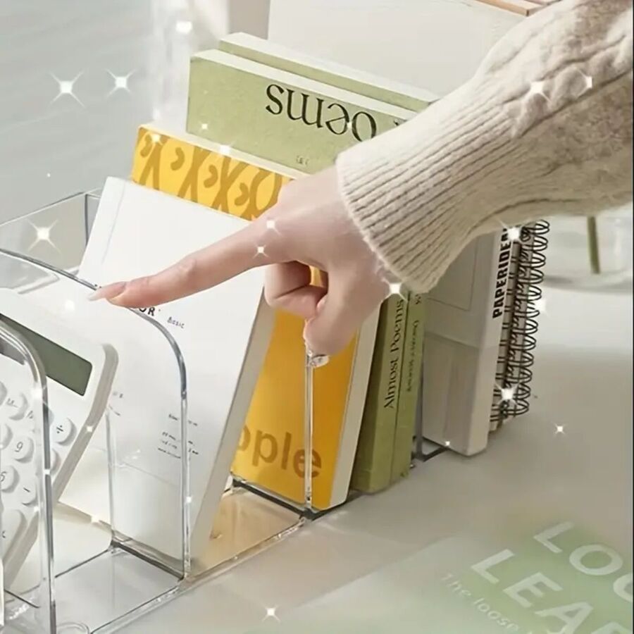 Organizador libros cuadernos