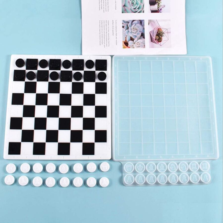 Molde de silicona ajedrez - 29730 C1