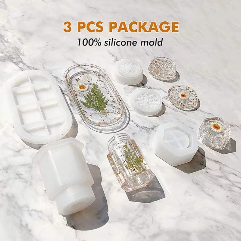 ✨ Kit de moldes de silicona para desmorrugador