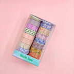 Set 17 washi floral