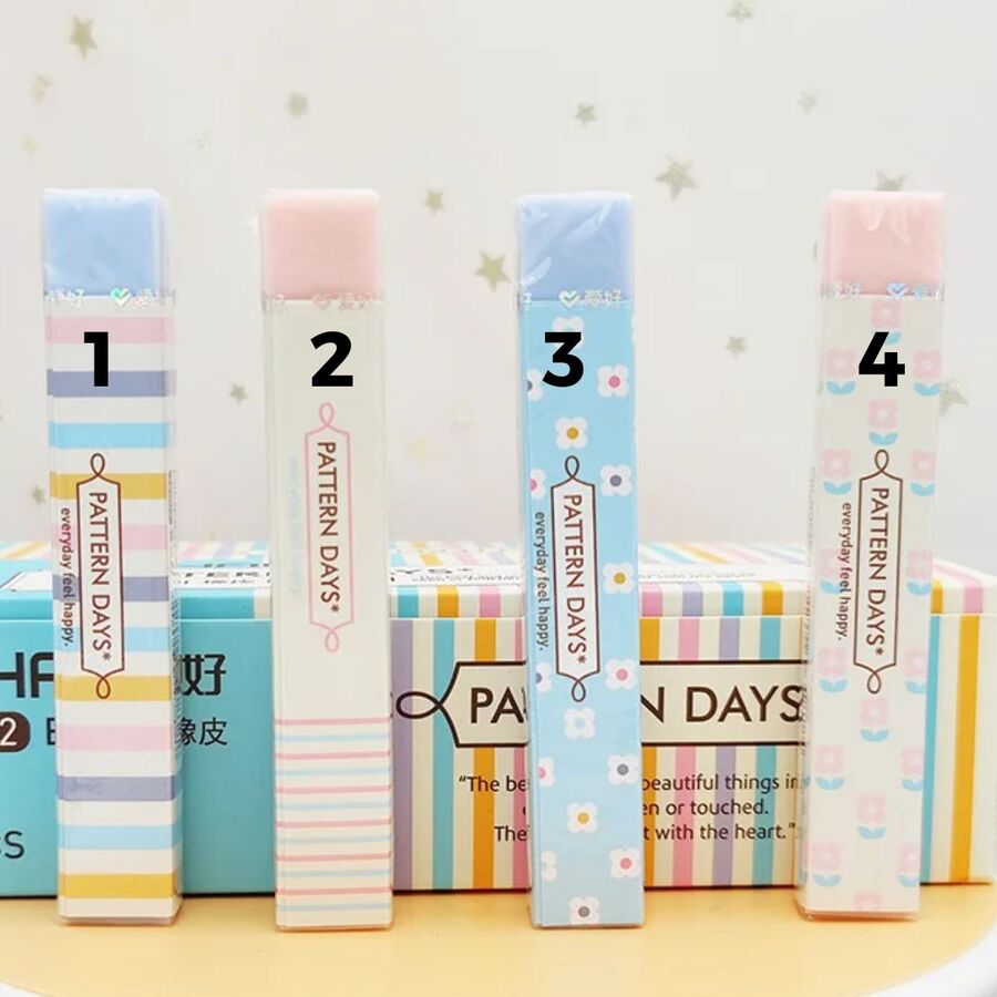 Goma borrar pastel