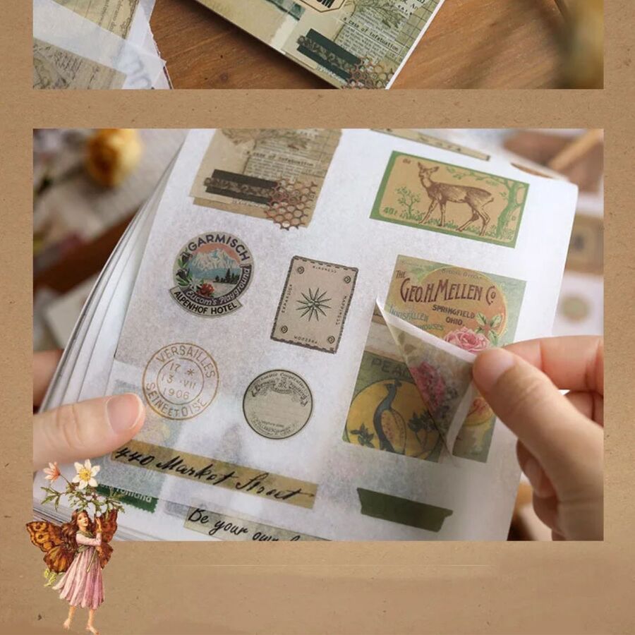 Cuaderno de stickers Y Papeles