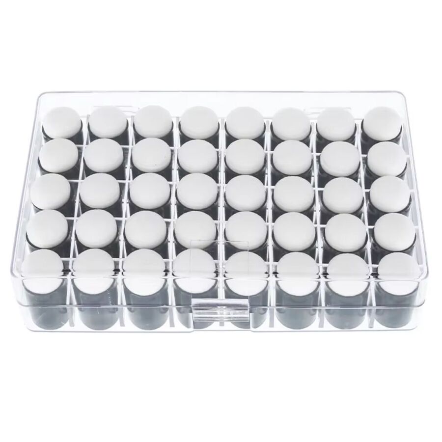 CAJA ACRILICO CON APLICADORES DE DEDO