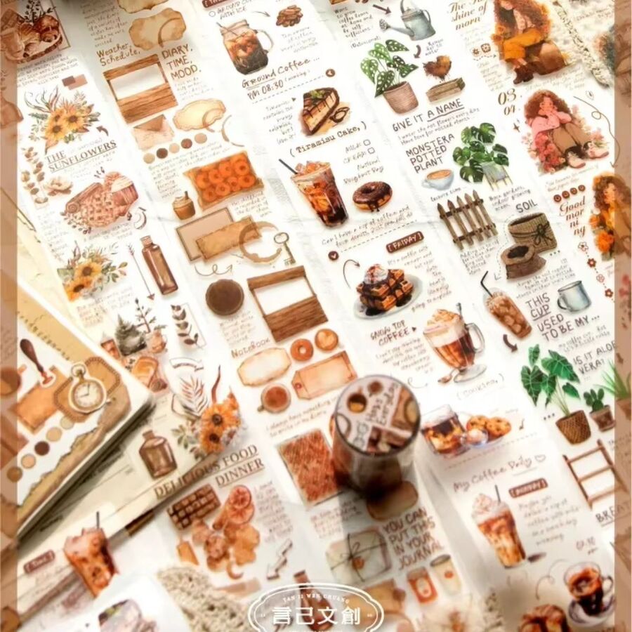 WASHI TAPE COLECCION HAZY EVERY DAY PET