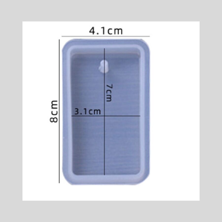 Molde de silicona Colgante Caravana Llaveros - 29596